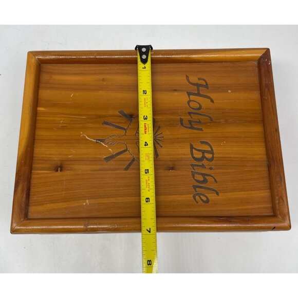 Holy Bible Dove Of Peace King James UNION Carpenters Dedication Vintage RARE - Picture 10 of 14